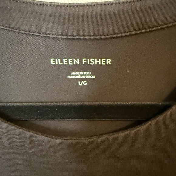 Eileen Fisher Organic Cotton Cap Sleeve Dress - Picture 3 of 5
